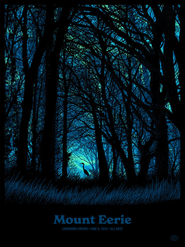 Mount Eerie at Longhorn Cavern Poster