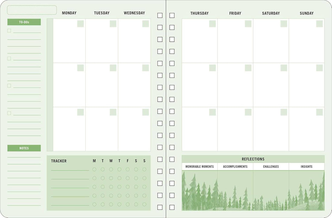 Art of the National Parks Undated Planner