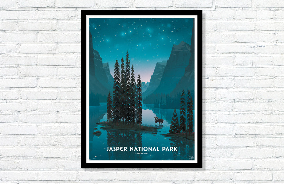 Jasper National Park Poster